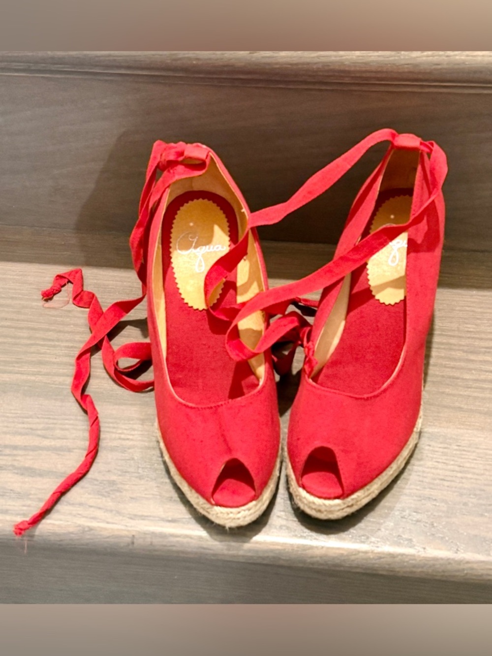 AQUA Platform Espadrilles